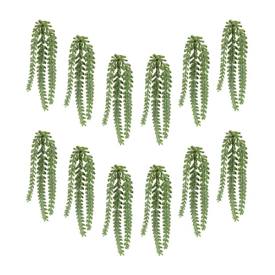 15" Hanging Sedum Succulent Sprays, 12ct.